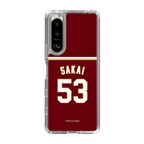 スリムプロテクションケース［ 楽天イーグルス - #53 Sakai -ビジター ］