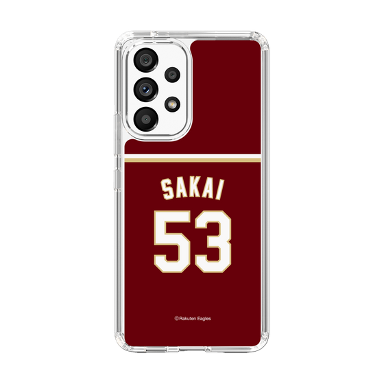 スリムプロテクションケース［ 楽天イーグルス - #53 Sakai -ビジター ］