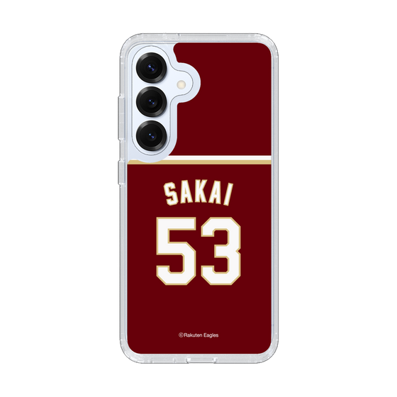スリムプロテクションケース［ 楽天イーグルス - #53 Sakai -ビジター ］