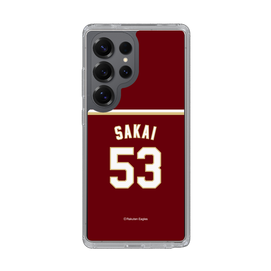 スリムプロテクションケース［ 楽天イーグルス - #53 Sakai -ビジター ］