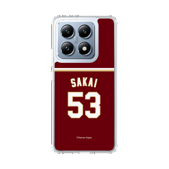 スリムプロテクションケース［ 楽天イーグルス - #53 Sakai - ビジター ］