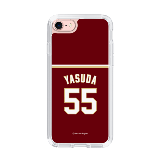 スリムプロテクションケース［ 楽天イーグルス - #55 Yasuda -ビジター ］