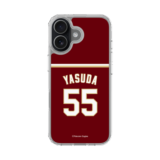 スリムプロテクションケース［ 楽天イーグルス - #55 Yasuda - ビジター ］