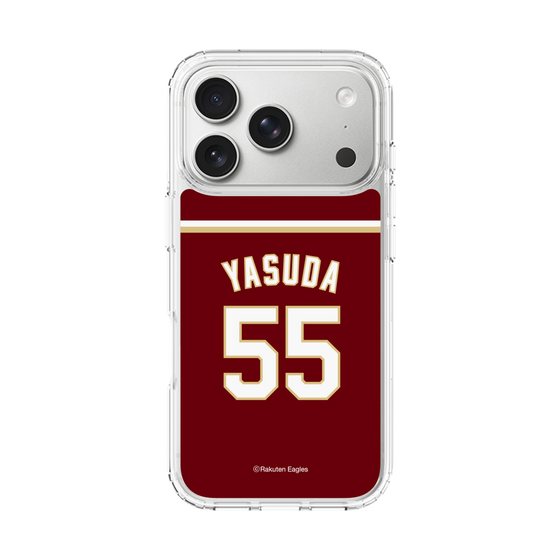 スリムプロテクションケース［ 楽天イーグルス - #55 Yasuda - ビジター ］