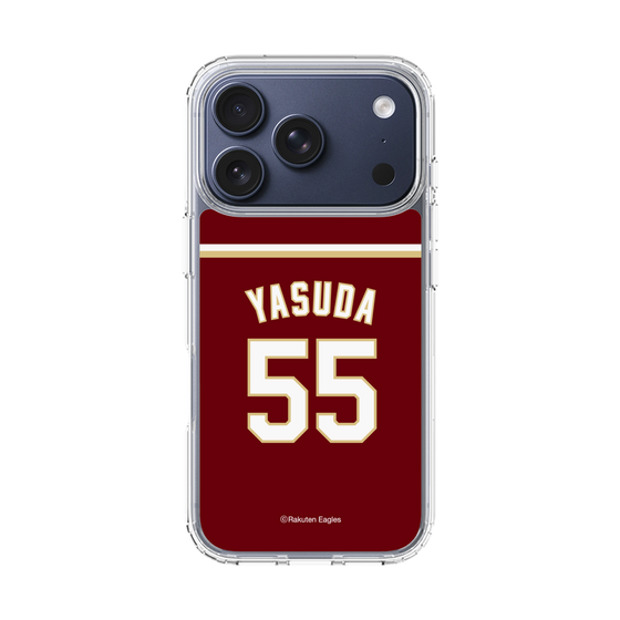スリムプロテクションケース［ 楽天イーグルス - #55 Yasuda - ビジター ］