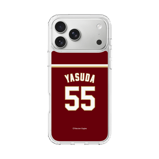 スリムプロテクションケース［ 楽天イーグルス - #55 Yasuda - ビジター ］