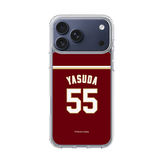 スリムプロテクションケース［ 楽天イーグルス - #55 Yasuda - ビジター ］