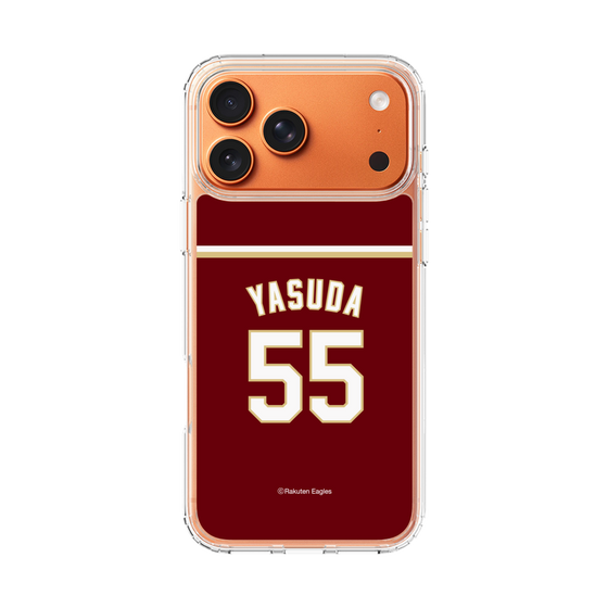 スリムプロテクションケース［ 楽天イーグルス - #55 Yasuda - ビジター ］