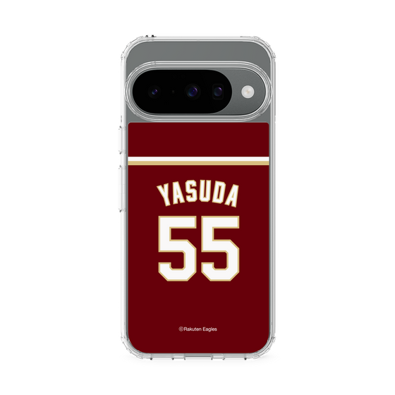 スリムプロテクションケース［ 楽天イーグルス - #55 Yasuda - ビジター ］