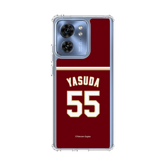 スリムプロテクションケース［ 楽天イーグルス - #55 Yasuda - ビジター ］
