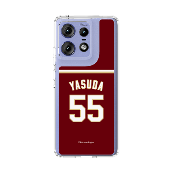 スリムプロテクションケース［ 楽天イーグルス - #55 Yasuda - ビジター ］