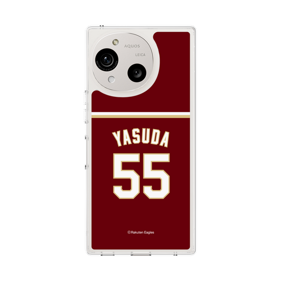 スリムプロテクションケース［ 楽天イーグルス - #55 Yasuda - ビジター ］