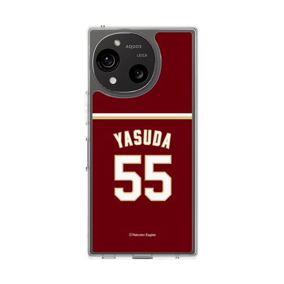 スリムプロテクションケース［ 楽天イーグルス - #55 Yasuda - ビジター ］