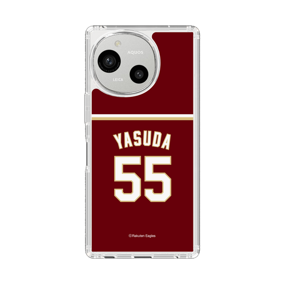 スリムプロテクションケース［ 楽天イーグルス - #55 Yasuda - ビジター ］