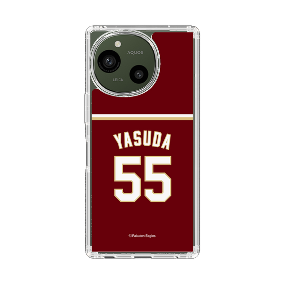 スリムプロテクションケース［ 楽天イーグルス - #55 Yasuda - ビジター ］