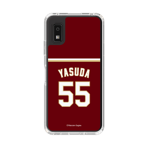 スリムプロテクションケース［ 楽天イーグルス - #55 Yasuda - ビジター ］