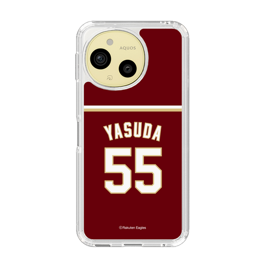 スリムプロテクションケース［ 楽天イーグルス - #55 Yasuda - ビジター ］