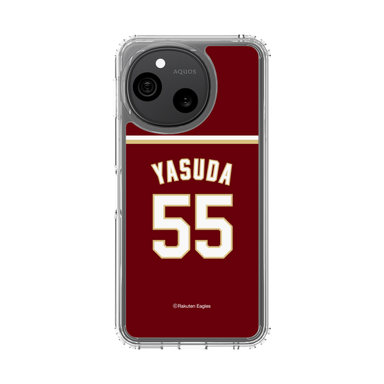 スリムプロテクションケース［ 楽天イーグルス - #55 Yasuda - ビジター ］
