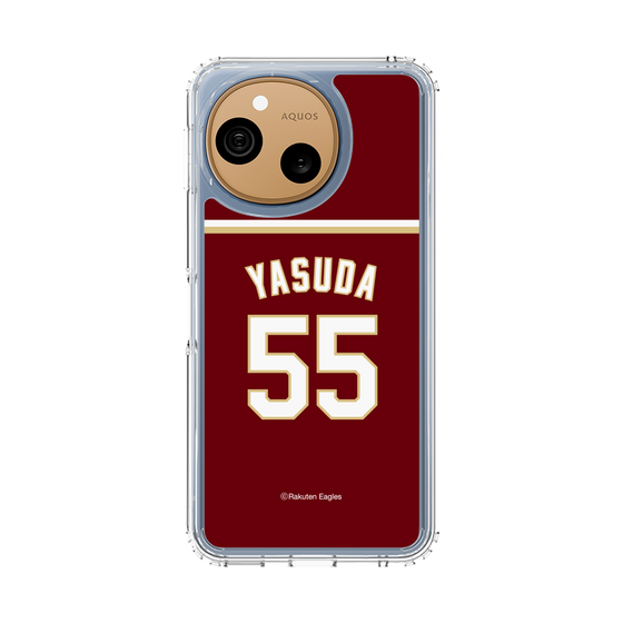 スリムプロテクションケース［ 楽天イーグルス - #55 Yasuda - ビジター ］