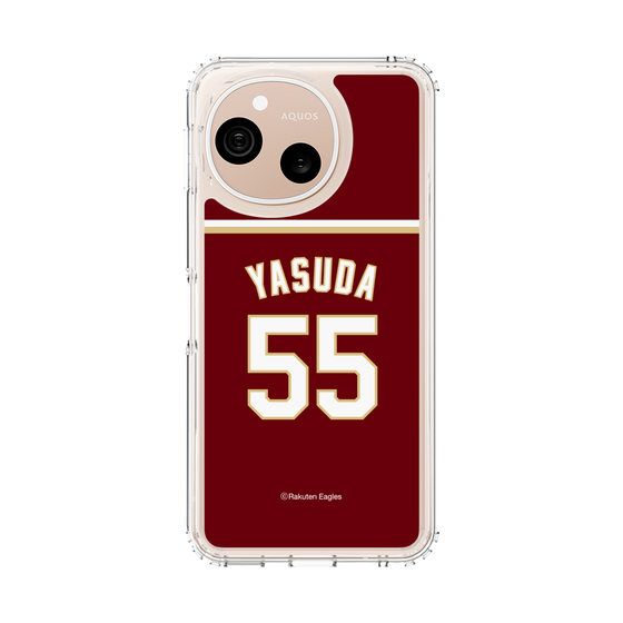 スリムプロテクションケース［ 楽天イーグルス - #55 Yasuda - ビジター ］