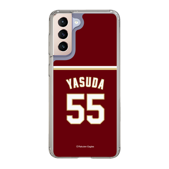 スリムプロテクションケース［ 楽天イーグルス - #55 Yasuda -ビジター ］