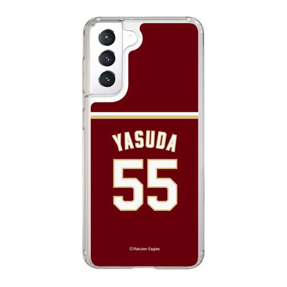 スリムプロテクションケース［ 楽天イーグルス - #55 Yasuda -ビジター ］