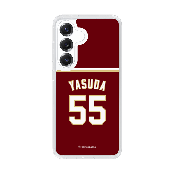 スリムプロテクションケース［ 楽天イーグルス - #55 Yasuda -ビジター ］