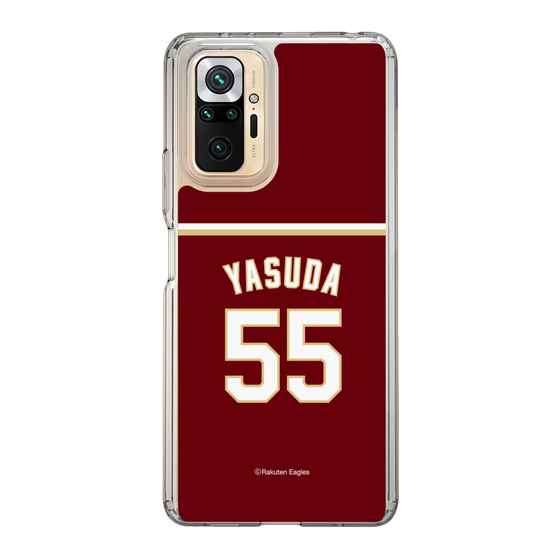 スリムプロテクションケース［ 楽天イーグルス - #55 Yasuda -ビジター ］