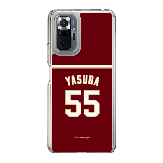 スリムプロテクションケース［ 楽天イーグルス - #55 Yasuda -ビジター ］