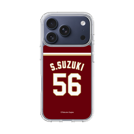 スリムプロテクションケース［ 楽天イーグルス - #56 Suzuki - ビジター ］