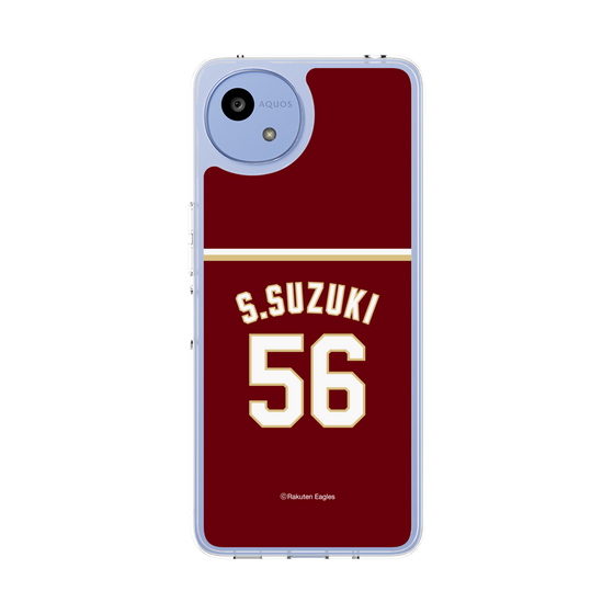 スリムプロテクションケース［ 楽天イーグルス - #56 Suzuki - ビジター ］