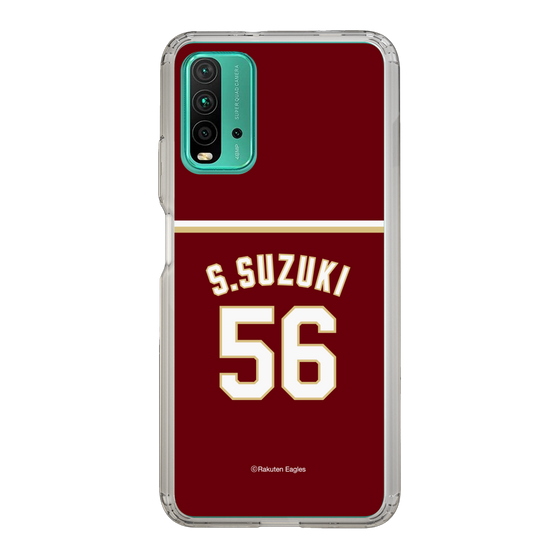 スリムプロテクションケース［ 楽天イーグルス - #56 Suzuki -ビジター ］