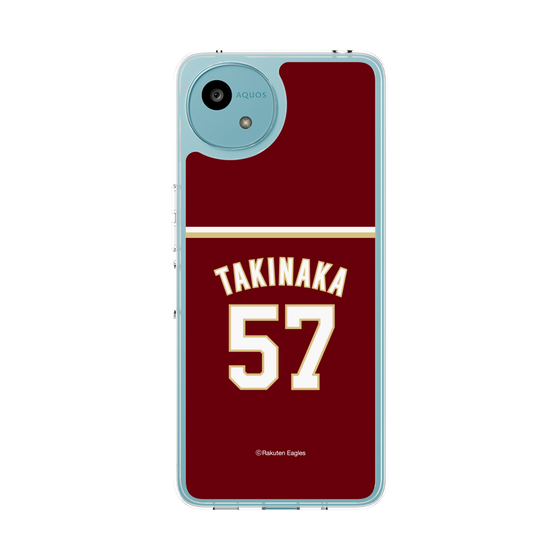 スリムプロテクションケース［ 楽天イーグルス - #57 Takinaka - ビジター ］