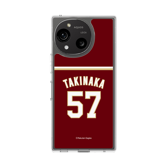 スリムプロテクションケース［ 楽天イーグルス - #57 Takinaka - ビジター ］