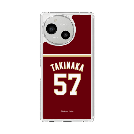 スリムプロテクションケース［ 楽天イーグルス - #57 Takinaka - ビジター ］