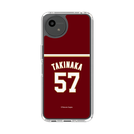 スリムプロテクションケース［ 楽天イーグルス - #57 Takinaka - ビジター ］