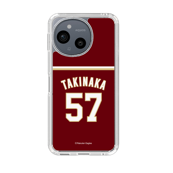スリムプロテクションケース［ 楽天イーグルス - #57 Takinaka - ビジター ］