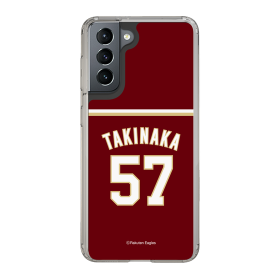 スリムプロテクションケース［ 楽天イーグルス - #57 Takinaka -ビジター ］