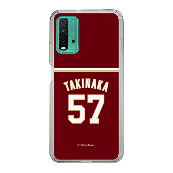 スリムプロテクションケース［ 楽天イーグルス - #57 Takinaka -ビジター ］