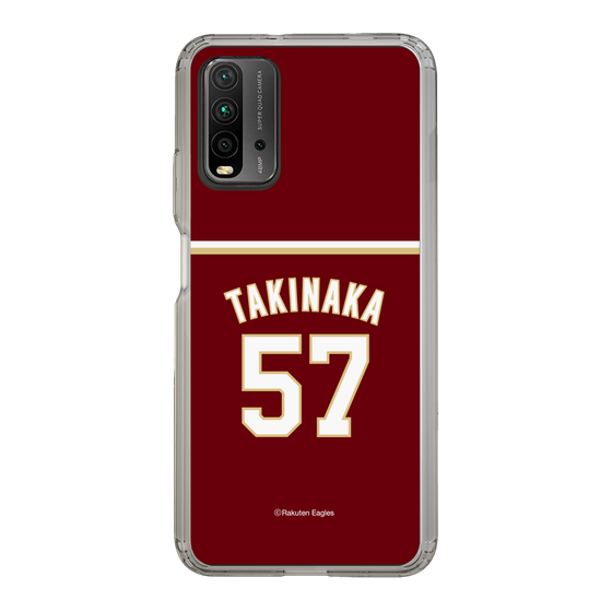 スリムプロテクションケース［ 楽天イーグルス - #57 Takinaka -ビジター ］
