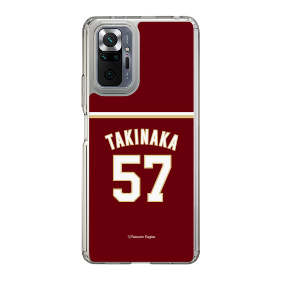スリムプロテクションケース［ 楽天イーグルス - #57 Takinaka -ビジター ］