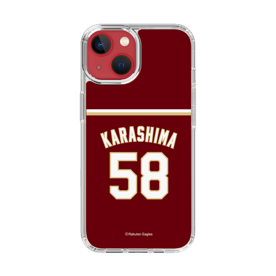 スリムプロテクションケース［ 楽天イーグルス - #58 Karashima -ビジター ］