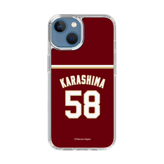 スリムプロテクションケース［ 楽天イーグルス - #58 Karashima -ビジター ］