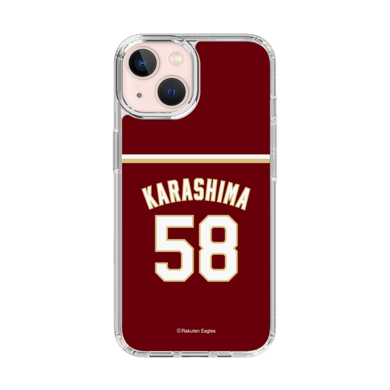 スリムプロテクションケース［ 楽天イーグルス - #58 Karashima -ビジター ］