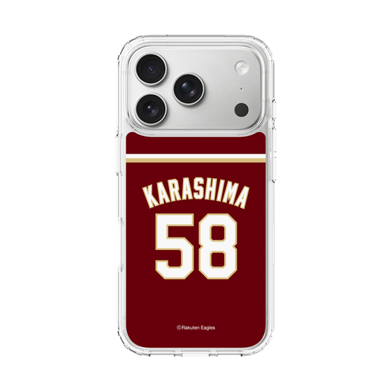 スリムプロテクションケース［ 楽天イーグルス - #58 Karashima - ビジター ］