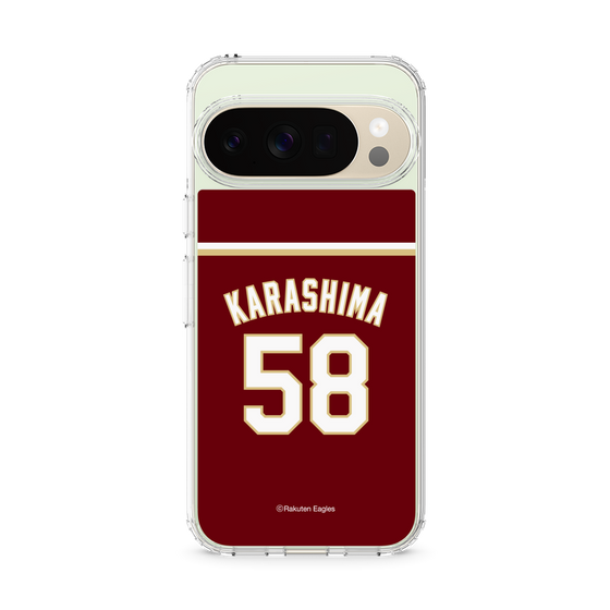 スリムプロテクションケース［ 楽天イーグルス - #58 Karashima - ビジター ］