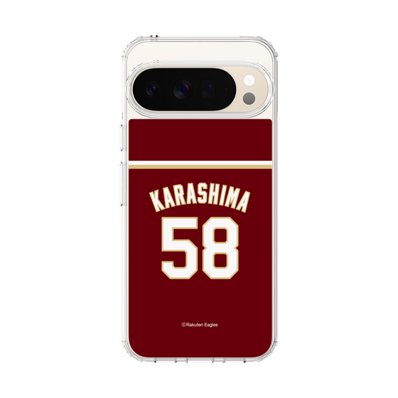 スリムプロテクションケース［ 楽天イーグルス - #58 Karashima - ビジター ］