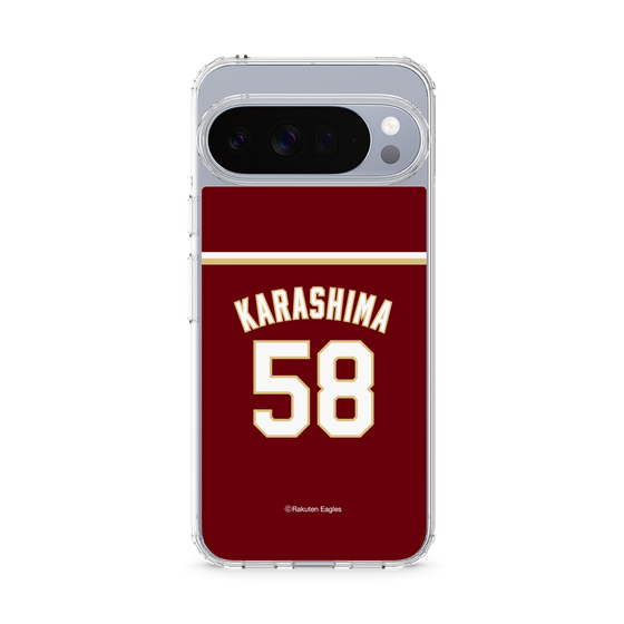 スリムプロテクションケース［ 楽天イーグルス - #58 Karashima - ビジター ］