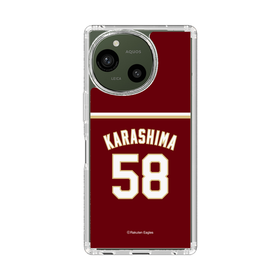 スリムプロテクションケース［ 楽天イーグルス - #58 Karashima - ビジター ］