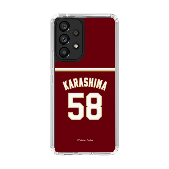 スリムプロテクションケース［ 楽天イーグルス - #58 Karashima -ビジター ］